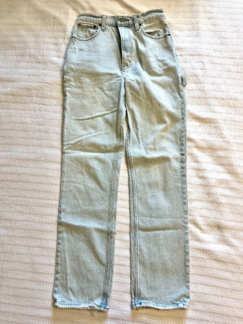 Abercrombie '90s Straight Carpenter Ultra High Rise Jeans | Size 25 / 0R